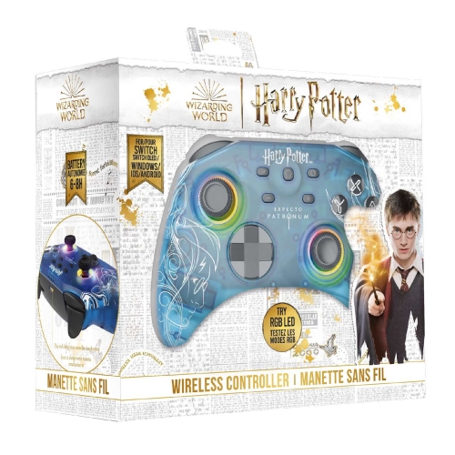 Bezdrátový herní ovladač s motivem Harry Potter Patronus