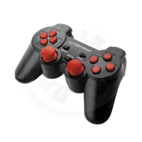 Esperanza Corsair Gamepad - červená (PC/PS2/PS3) Náhradní Díly