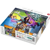 Puzzle Game Art Chronicles: The Witcher - Yennefer Salvadore Dali 1000dílků