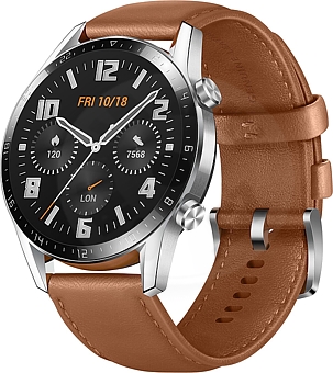 Nefunkční Huawei Watch GT 2 - 46mm - hnědá (sleva viz. popisek)