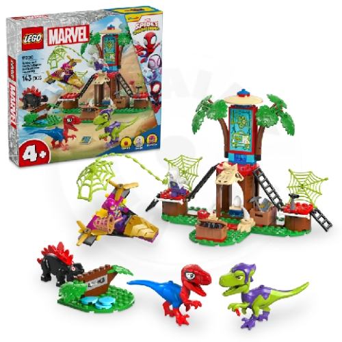 LEGO® Marvel 11200 Spidey, Gobby a raptoří bitva na základně na stromě_(1)