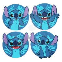 Podtácky - Stitch 4ks Podtácky - Stitch 4ks