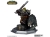 World of Warcraft Akční Figurka Beast Master/trpasličí lovec - 15 cm (šedé vousy)