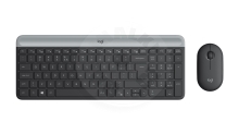 Logitech MK470, bezdrátový set klávesnice a myši (Qwertz DE) - černá