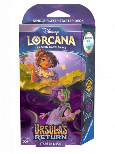 Karetní hra Lorcana: Ursula's Return - Amethyst & Amber Starter Deck