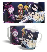 Hrnek - Overlord Albedo, Aura, Mare &amp; Shalltear 325 ml