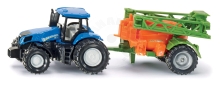 SIKU  - Traktor s přívěsem na rozprašování hnojiva