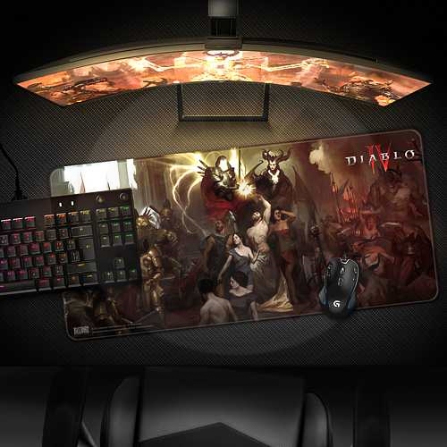 Blizzard Diablo IV - Limitovaná edice - podložka pod myš - velikost XL