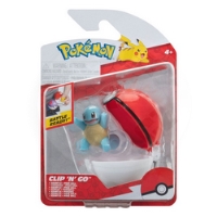 Figurka + Poké Ball - Pokémon Clip'n'Go (Squirtle)