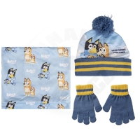 Cerda zimní set ( čepice, rukavice, nákrčník) Bluey