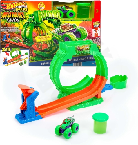 Hot Wheels Monster Trucks MUTANT CHAOS LOOP CHALLENGE