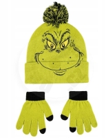 Set čepice a rukavice GRINCH