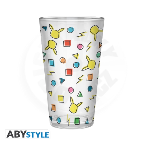 Sklenice - Pokémon Pikachu Pattern 400ml_(1)